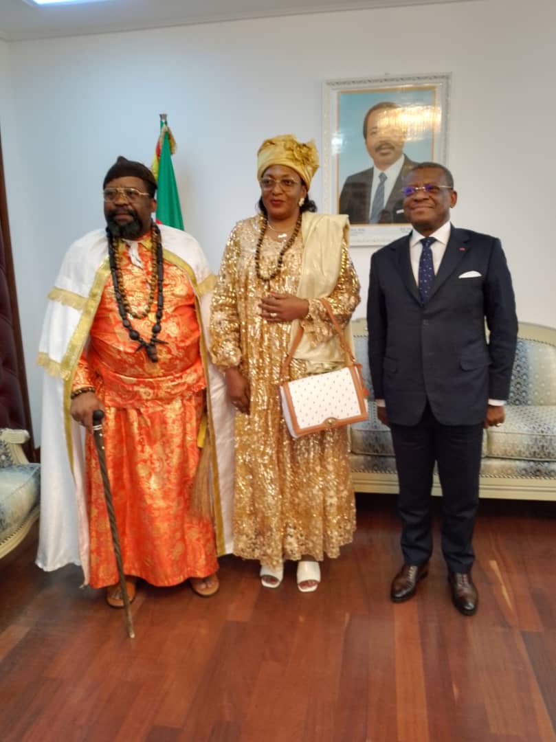 S.M ELONG KOTTO reçu par le Premier Ministre du Cameroun après son élection à la tête du CPATC